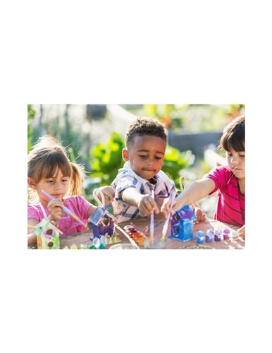 Oojami Design Your Own Wooden Birdhouses 12 Bird House Bulk (Modern) Oojami