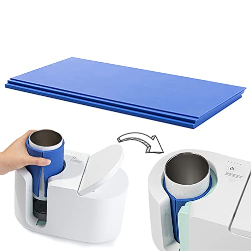 CUPITUP 3 Pcs Silicone Wraps for Sublimation Tumblers Blank Compatible with Cricut Mug Press and Tumbler Press, Heat Press Accessories for Mug Cup CUPITUP