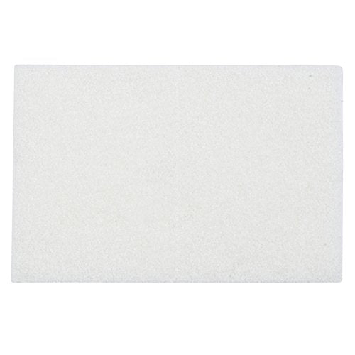 Norton Non-Woven Sanding Pad 1pc, White, #0000 - WoodArtSupply