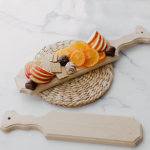 Fraternity Sorority Paddles 14 inch, Pack of 1 Unfinished Greek Wooden Paddle, Smooth Birch for Decorating and Painting, by Woodpeckers Woodpeckers