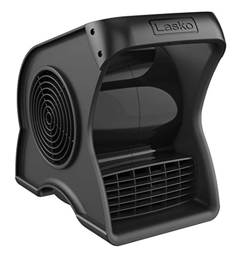 Lasko High Velocity Pivoting Utility Blower Fan, for Cooling, Ventilating, Exhausting and Drying at Home, Job Site, Construction, 2 AC Outlets, Lasko
