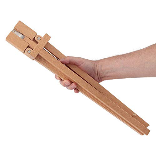 Bob Ross Master Artist Oil Paint Set Bundle with Wood Tabletop Travel Art Easel and Canvas Panels (3pk) - 12x16 (3 Items) Jerry's Artarama