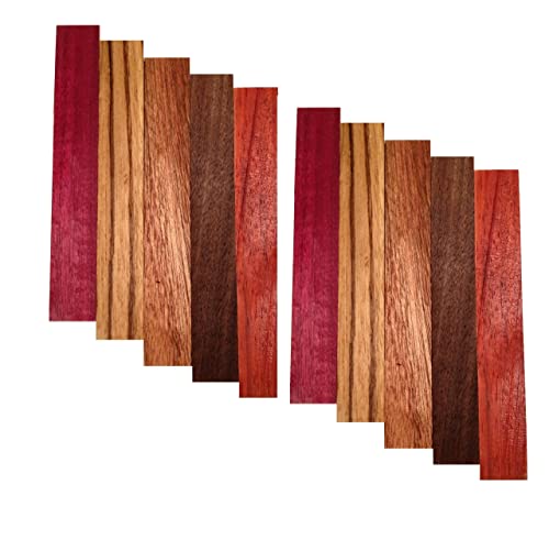 White's Woods Pen Blank - Purple Heart, Zebrawood, Sapele, Walnut, Padauk White's Woods
