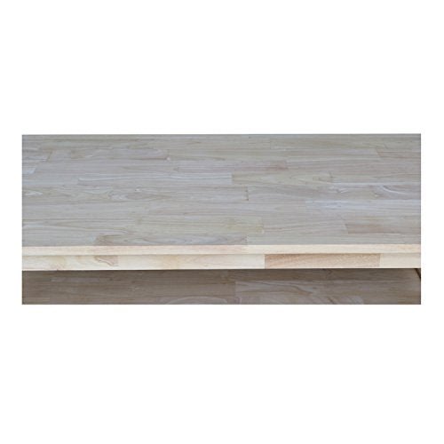 International Concepts Hampton Coffee Table, Unfinished IC International Concepts