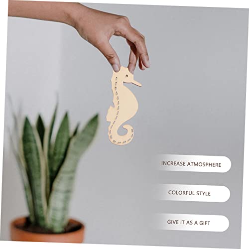 Anneome 70pcs Marine Animal Wood Chips Unfinished Wooden Slices Octopus Cutouts Unfinished Wooden Cutouts DIY Crafts Cutouts Wedding Decoration Wood Anneome