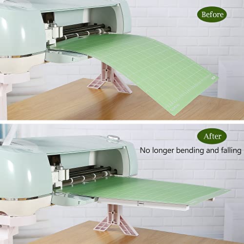 Extension Tray for Cricut Maker 3/Maker and Explore Air/2/3, Cutting Mat 12x12 Holder for Cricut Maker and Explore Air Series, Tray Extender AOOIIN