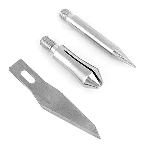 Wood Burning Pen Tips, 23PCS Wood Burning Tip Wood Burning Pen Tips Pyrography Working Carving Tool Kit Woodburning Accessories Jimfoty