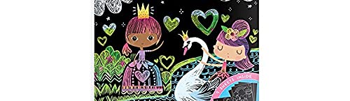 Ooly Scratch & Scribble Art Set (Princess Garden) Ooly