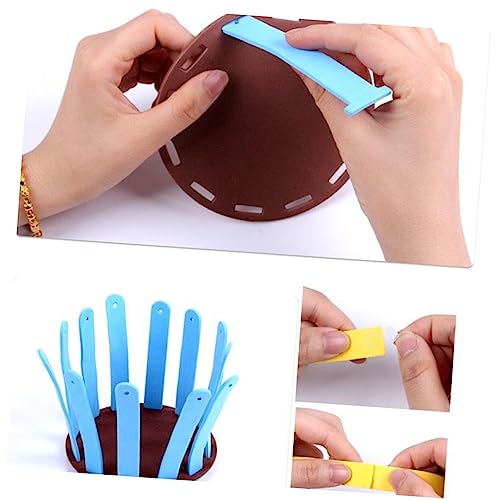 Cabilock 12 Sets Woven Basket DIY Material Kit basket weaving supplies DIY Bag weaving supplies Kids Crafts Candy Basket Weaving Kit basket making Cabilock