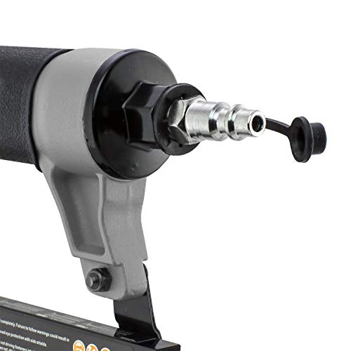 NuMax SL31 Pneumatic 3-in-1 16-Gauge and 18-Gauge 2" Finish Nailer and Stapler Ergonomic and Lightweight Nail Gun with No Mar Tip for Finish Nails, NuMax