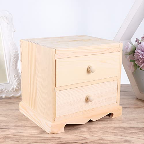 EXCEART 3- Tier Wooden Jewelry Storage Box is a practical and beautiful decoration for your home. EXCEART
