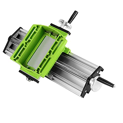 JOIKIT 12.2 Inch Mini Milling Machine Worktable, Compound Drilling Slide Table, Multifunction Worktable, Drill Vise Fixture Adjustment Worktable for JOIKIT