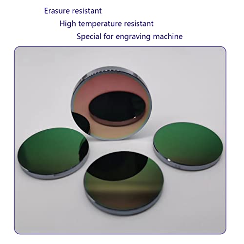 LD-Teemm GaAs CO2 Laser Focus Lens, 20mm Laser Focal Lens Laser Mirror for CO2 Laser Cutting Engraving 40W-150W Machine, Diameter(Dia.) 20mm/ 0.79", LD-Teemm