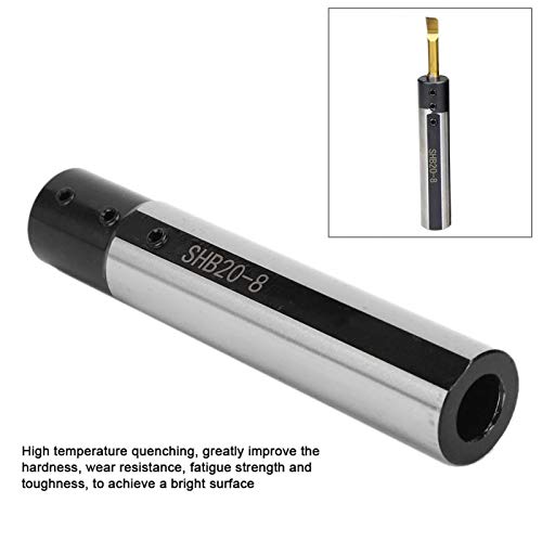 CNC Parts SHB20 HSS Turning Tool Sleeve Boring Bar Holder for CNC Turning Machines for Milling Machines(SHB20-08) Jeanoko
