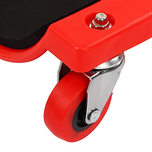 Rolling Knee Creeper/Pads Rolling Knee Dolly Sliding Knee Pads Protector With 5 Swivel Castors Repair Tool Tray for Mechanic Carpenter Flooring Acouto