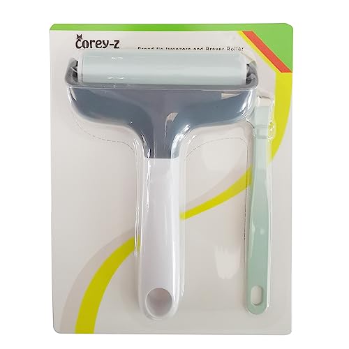 Brayer Roller & Mat Tweezers Remover Tool Set Crafting Brayer for Cricut/Silhouette/Brother Crafting Printmaking Fabric Crafting and T-Shirts Heat corey-z