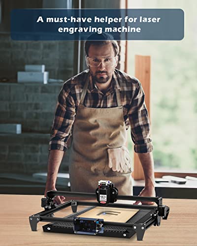 Honeycomb Working Table 17.32 x 17.32 x 0.87 inch Honeycomb Laser Bed with Aluminum Plate Fast Heat Dissipation and Table-Protecting Honeycomb FAHKNS