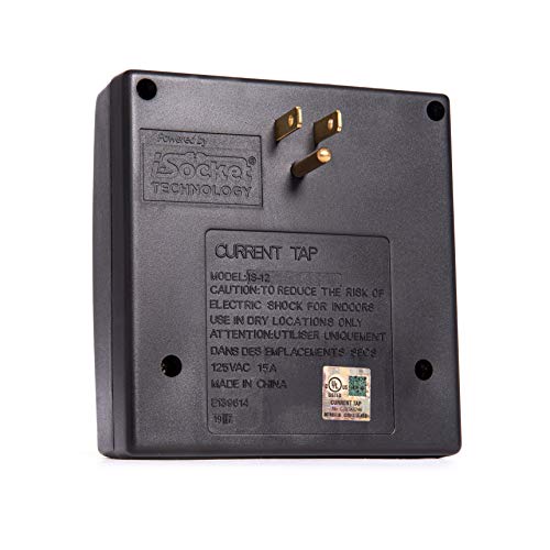 i-Socket Automated Vacuum Switch, Dust Control with Automatic Shutoff and Delay - Prevents Inrush Current from Circuit Overload i-Socket