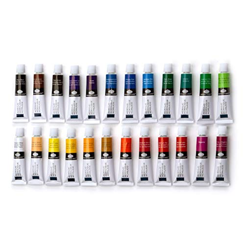 Royal & Langnickel Acrylic Paint Set 24pc, 24 Pieces Royal & Langnickel