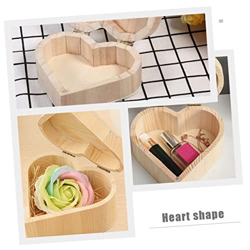 ABOOFAN 4pcs Earrings Coin Case Jewelry Organizer Tray Engagement Ring Bracelets Storage Boxes Ring Chest Organizer Decorative Jewelry Case Ring Case ABOOFAN