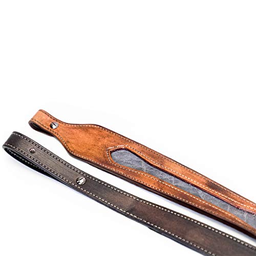 SLC Leather Rifle Sling Kit, Tooling Pattern and Instructions Included, Adjustable Strap to Fit Most Rifles WoodArtSupply