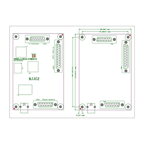 Cloudray Marking Control Card JCZ FBL1-B-LV4 For Fiber Laser Marking Machine(With Extension Axis Control) Cloudray