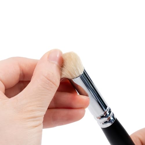 Transon 8pcs Miniature Painting Dry Brush Set with 5 Drybrushes and 3 Small Detail Brushes for Model Making and Miniature Model Painting TRANSON