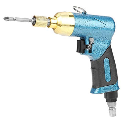Handhold Screw Gun Air Straight Pneumatic Screwdriver with Screw Bit 5H 9000rpm(Screwdriver bit Random Color)