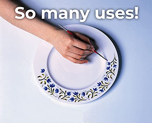 Pebeo PE513000 Porcelaine 150 China Paint Set 45ml Pkg-Discovery, 10 Assorted 45 ml Bottles, 6 Fl Oz Pebeo