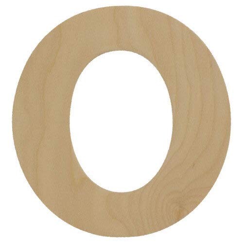 Wooden Number 0 Cutouts 8", Wooden Numbers for Wall Decor, Home Decor, Crafts, and Party Decorations by Woodpeckers Woodpeckers