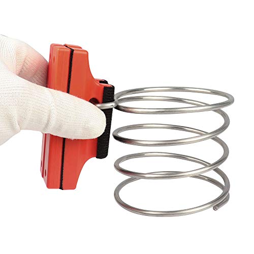 Gomake Magnetic Heat Gun Holder with Safety Cap and Scratch Less Felt Base for Vinyl Wrap Heater Holder, Strong Magnet to Hold Tools and Light Gomake