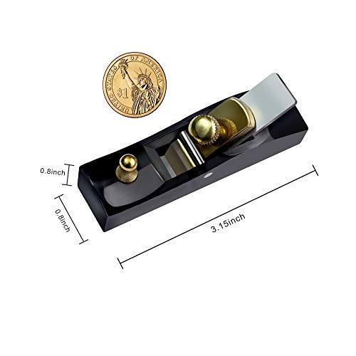 YOGEON Mini Wood Planer,Small Hand planer,Block Hand Plane,Wood plane, Woodcraft Hand Tool, Perfect for Woodworking, Trimming, Wood Planing, Surface YOGEON