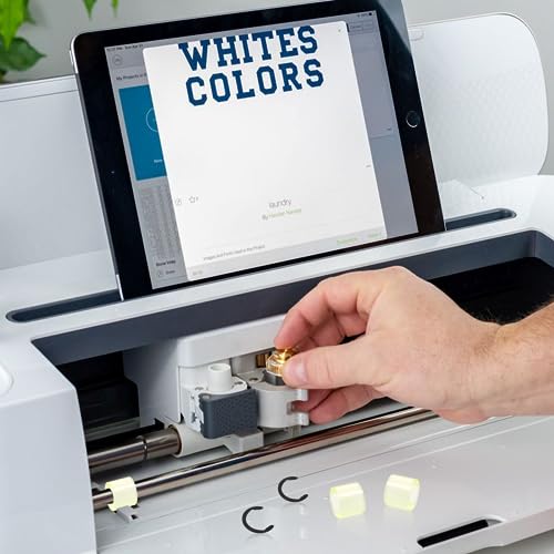 2 Pcs Rubber Roller Resolution for Cricut Maker and 2 Pcs Rubber Roller Replacement, Keep Rubber in Place with Retaining Rings Keep Rubber from CATOSUM