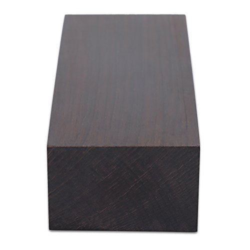 Ebony Lumber, Black Ebony Wood Lumber Blank DIY Material Black Wood Woodworking Tool Wood Timber Handle Plate for DIY Music Instruments Tools Zerodis