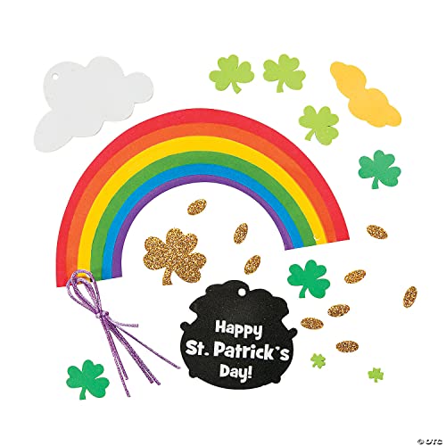 Fun Express St Patrick's Day Mobile Craft Kit - Makes 12 - DIY Crafts for Kids Fun Express