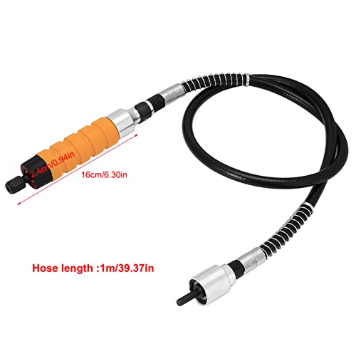 Electric Woodworking Carving Chisel Engraving Knife Tool 5 Carving Blades 2 Wrench and Soft Tube Set Yosoo