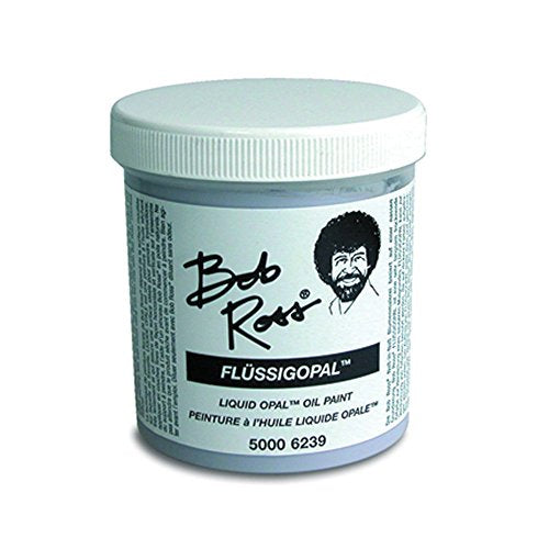 Bob Ross Liquid White Oil Paint, 237ml jar (750006207)