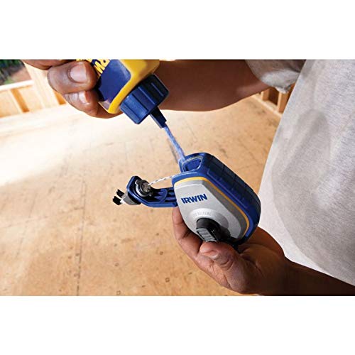 Irwin Tools Strait-Line 1932887 IRWIN Speedline Pro Chalk Reel, Blue IRWIN