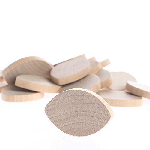 Pack of 40 Unfinished Wood Football Cutouts by Factory Direct Craft - Blank Wooden Sports Team Banquet Mascot Cheerleader Art and Craft Activities Factory Direct Craft