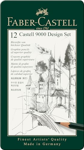 Faber Castell 9000 Design Pencil FC119064 Pack of 12 Faber-Castell