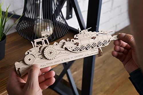 UGEARS Brave UA Tractor UGEARS