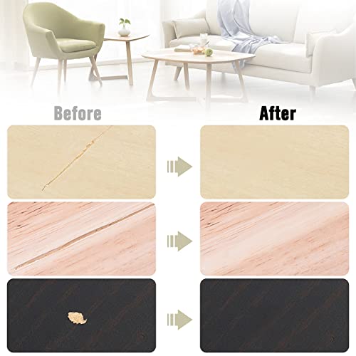 DAIXISM Wood Repair Kit Restore Any Wood Furniture, 20 Colors Resin Repair Compounds Cover Surface Scratch for Stains, Scratches, Floors, Tables, DAIXISM