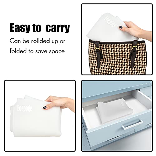 31.5" x 23.6" Extra Large Silicone Mat for Resin Casting, Epoxy and Crafts, Nonstick Silicone Sheet for Jewelry Casting Molds, Clear Countertop Foepoge