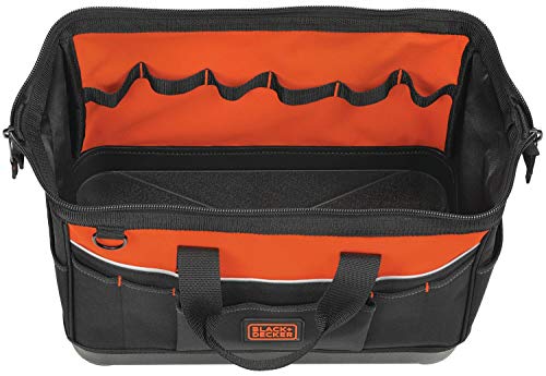 BLACK+DECKER Tool Bag, 16-inch (BDST500002APB) BLACK+DECKER