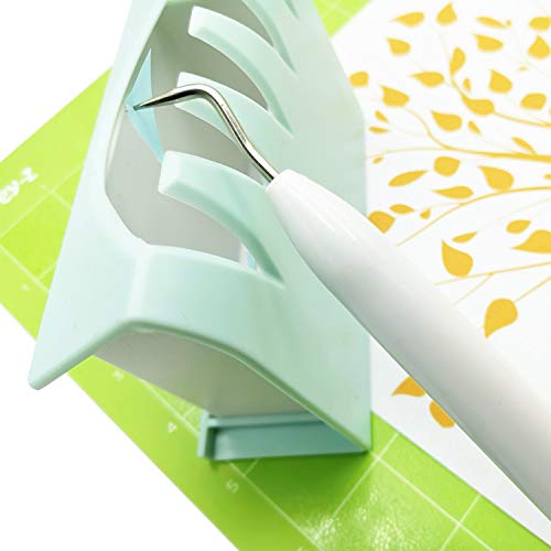 Corey-z Weeding Vinyl Tool,Shredded Vinyl Collection Box for Cricut/Silhouette/Siser/Oracal 631 651 751 Vinyl corey-z