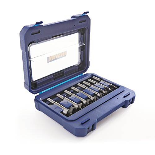 IRWIN Marples Forstner Bit Set, Wood Drilling, 8 Piece (1966892) IRWIN
