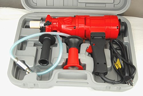 CORE DRILL PACKAGE DEAL 4Z1 2-SPEED CONCRETE CORING DRILL by BLUEROCK TOOLS COMES WITH 1", 2", 3", & 4" BITS BLUEROCK