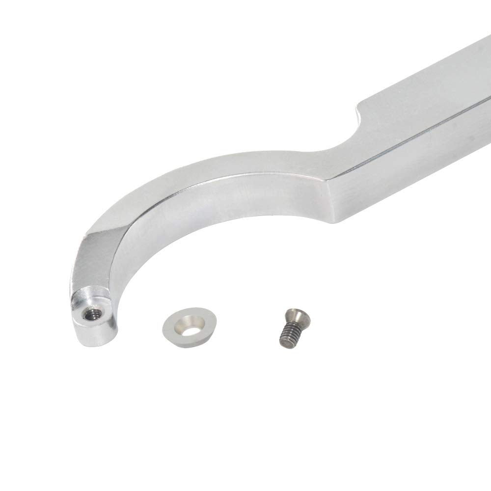 Swan Neck Hollower Carbide Tipped Wood Turning Tools Bended Lathe Chisel Tool Bar with Ci3 12mm Round Carbide Insert Cutter for Wood Hobbyist or DIY Asieg Tool