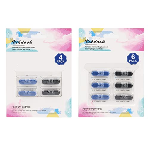 VIKDOOK Paper Cutter Replacement Blade for Cricut Portable Trimer 12” 13” Roller Holder Cutter Replace Cutting Scoring Blade for Cricut Timmer VIKDOOK