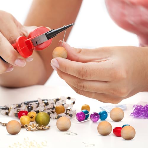 STOBOK 100pcs Mini Wooden Round Ball, Unfinished Natural Wood Balls No Hole Wood Ball Blank Gnome Noses Wooden Spheres for Crafts and DIY Projects STOBOK